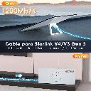 STARLINK - CABLE EXTENSIÓN SATELITE GEN 3 / V4 (45M)