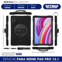 ESTUCHE ANTISCHOCK ESTILO # 4 CON CORREA XIAOMI REDMIPAD PRO 12.1" (NEGRO)