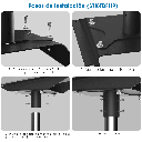 Soporte de Tubo para Antena Starlink Flat High Performance