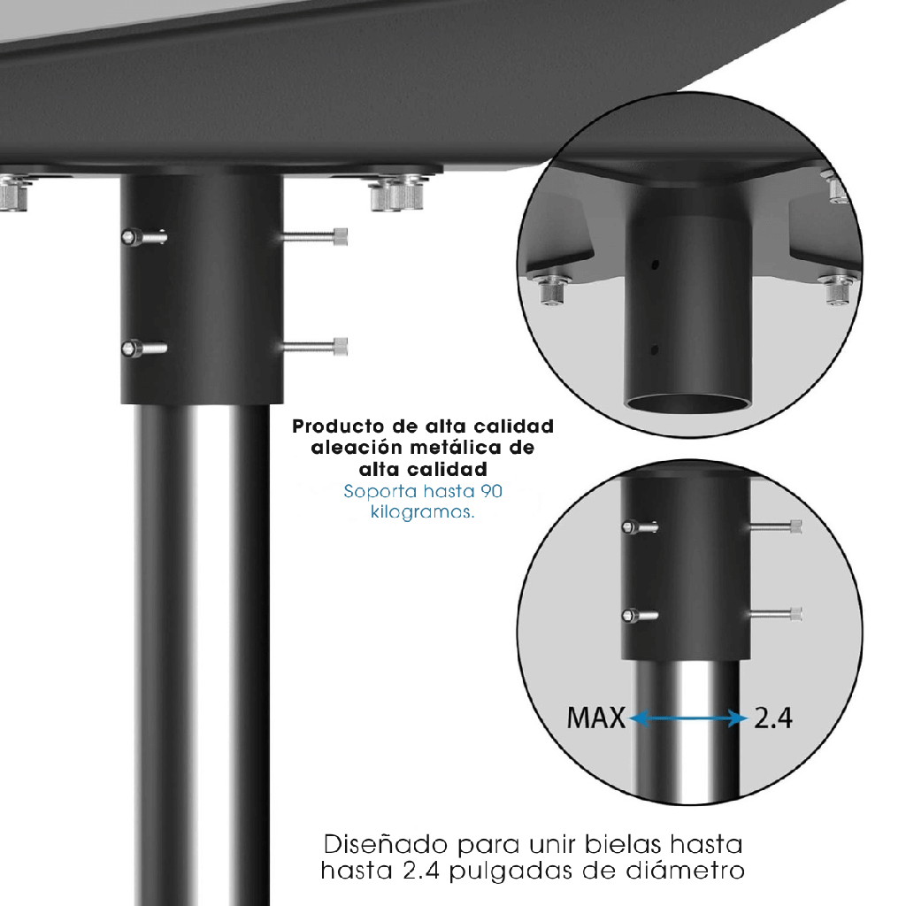 Soporte de Tubo para Antena Starlink Flat High Performance