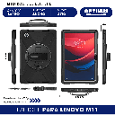 ESTUCHE ANTISCHOCK ESTILO # 4 CON CORREA LENOVO M11 11" TB-331FU / TB-330FC (NEGRO)
