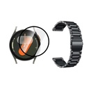 COMBO CORREA DE METAL CON VIDRIO NANOGLASS PARA SAMSUNG GALAXY WATCH 7 44MM