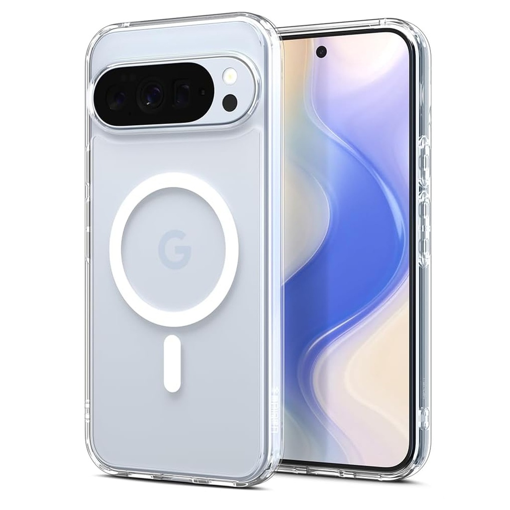 ESTUCHE DE GOMA TRANSPARENTE PARA GOOGLE PIXEL 10 PRO 2025 CON MAGSAFE