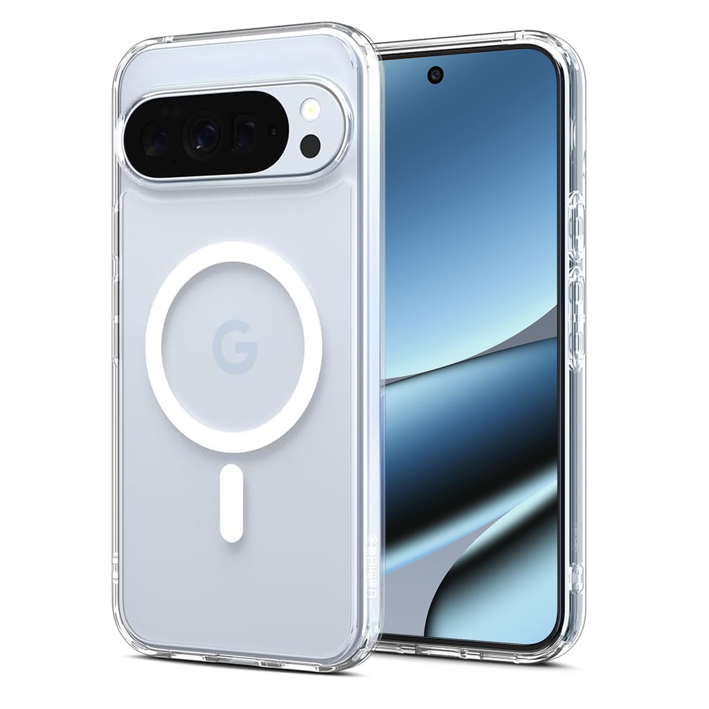 ESTUCHE FUNDA DE GOMA TRANSPARENTE PARA GOOGLE PIXEL 10 PRO XL CON MAGSAFE