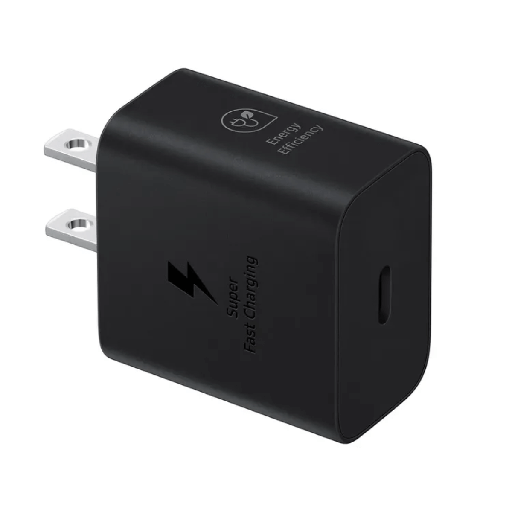 [CDR-RGL-SNG-25W] Adaptador | Cargador de Pared Samsung USB-C 25W con Carga Rápida - Original