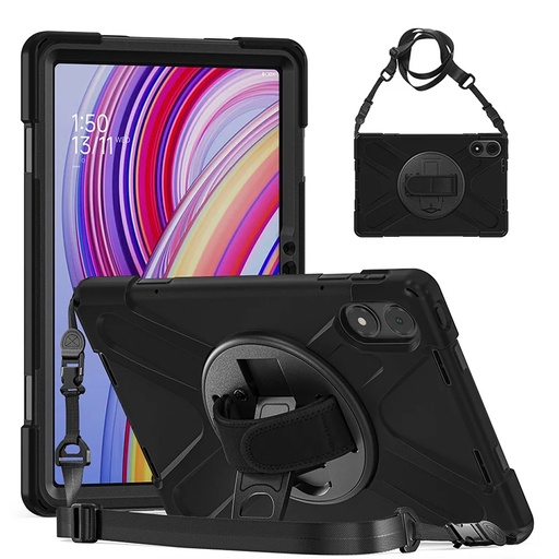 [ECNGRDMIPRO121] ESTUCHE ANTISCHOCK ESTILO # 4 CON CORREA XIAOMI REDMIPAD PRO 12.1" (NEGRO)